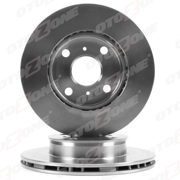 OTOZONE ÖN FREN DİSKİ HAVA KANALLI TOYOTA COROLLA 1.3L 2E EE90. EE100 88-98 1.6L 4A-F AE92 88-91 238 ÇAP X 4 BİJON - Adet disk fiyatıdır OEM: 4351212330-4351212290-4351212310 - OTOZONE BD9039 kodlu oto yedek parça görseli