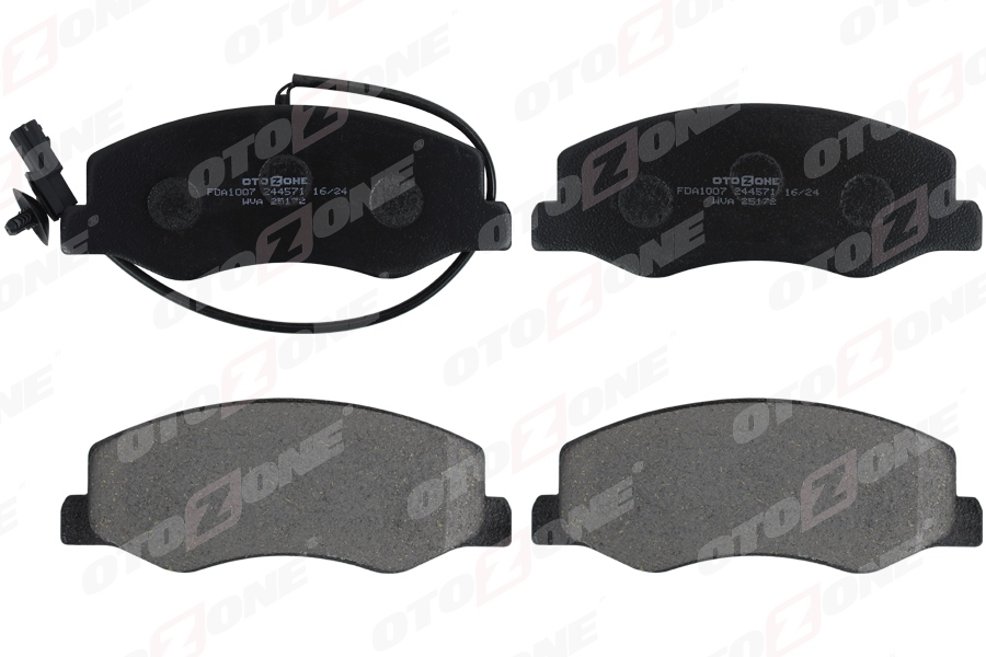 OTOZONE FREN BALATASI ARKA RENAULT MASTER III 10 OPEL MOVANO B 10 2.3dCi ÇİFT TEKER KARSAN JEST OEM: 440600866R-440600941R-4421289 - OTOZONE FDA1007 kodlu oto yedek parça görseli