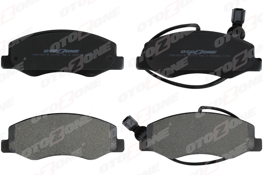 OTOZONE FREN BALATASI ARKA RENAULT MASTER III 10 OPEL MOVANO B 10 2.3dCi ÇİFT TEKER 440600866R-440600941R-4421289 OEM: 440600866R-440600941R-4421289 - OTOZONE FDA1007-R kodlu oto yedek parça görseli