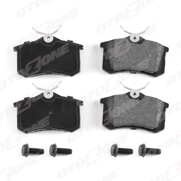 OTOZONE ARKA BALATA MGN II-LGN-GOLF III-IV-PASSAT III-POLO-C3-C4-P307-AUDI A3-A4 87x52.9x15mm 1J0698451P-440605713R-1623180580 OEM: 1J0698451P-440605713R-1623180580 - OTOZONE FDA1009-R kodlu oto yedek parça görseli