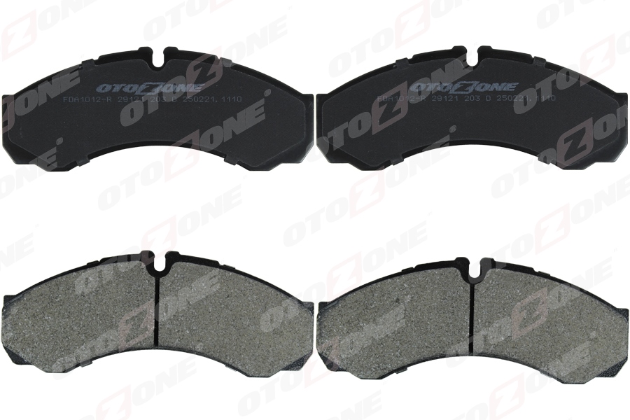 OTOZONE IVECO DAILY-RENAULT TRUCKS MASCOTT ÖN-ARKA BALATA OEM: 2992339 - OTOZONE FDA1012-R kodlu oto yedek parça görseli