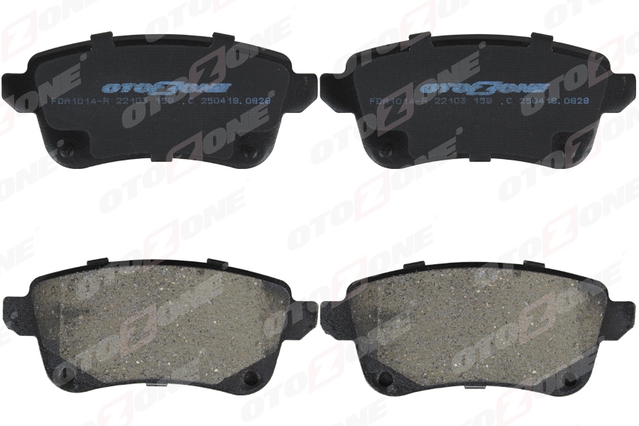 OTOZONE ARKA BALATA RENAULT MEGANE IV 15 ESPACE V 15 MEGANE IV GRANDTOUR 16 TALISMAN 15 OEM: 440608235R-440603800R - OTOZONE FDA1014-R kodlu oto yedek parça görseli