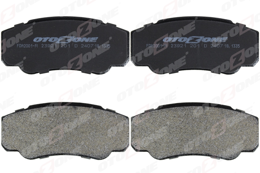 OTOZONE ARKA BALATA BOXER-DUCATO-JUMPER 94 06 OEM: 4254.68-4252.46-77362274-4252.47 - OTOZONE FDA2001-R kodlu oto yedek parça görseli