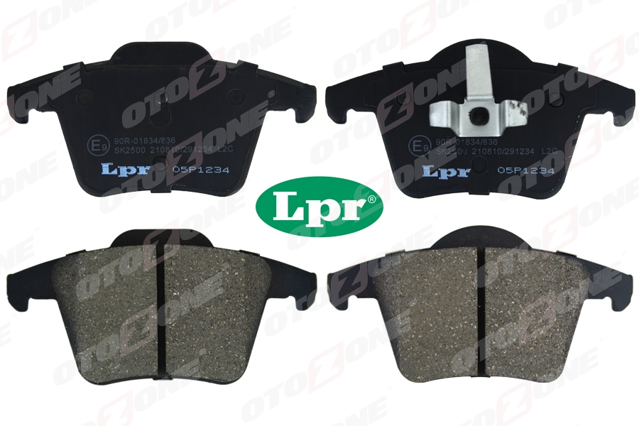 OTOZONE ARKA BALATA VOLVO XC90 2.5T 02 D5 02 T6 02 D5 V8 05 D5 09 3.2 06 D5 09 GDB1566 274330-274512-30793093-274528 OEM: 274330-274512-30793093-274528 - OTOZONE FDA3008 kodlu oto yedek parça görseli