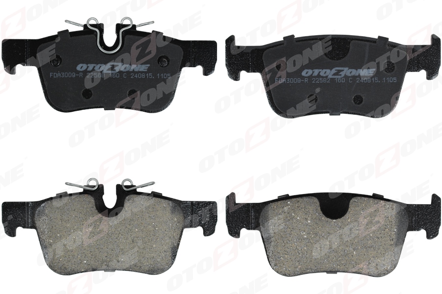 OTOZONE ARKA BALATA VOLVO S90 2.0D3 2.0D4 2.0D5 2.0T5 2.0T6 2016 > V90 2016 > XC60 17 > V60 16 İNÇ JANT OEM: 31423653 31423654 31665837 31687502 - OTOZONE FDA3009-R kodlu oto yedek parça görseli