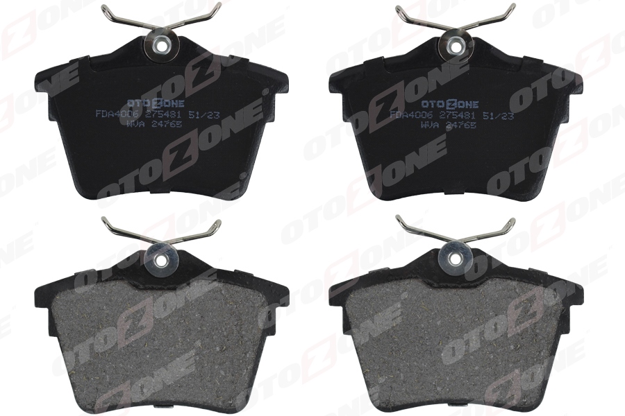 OTOZONE ARKA FREN BALATASI P307 00 09 P308 07 14 PARTNER 08 PARTNER TEPEE 08 BERLINGO 08 C4 04 16 XSARA PICASSO 99 11 DS4 15 18 OEM: 1623180680-4254.14-4254.15-4254.29 - OTOZONE FDA4006 kodlu oto yedek parça görseli