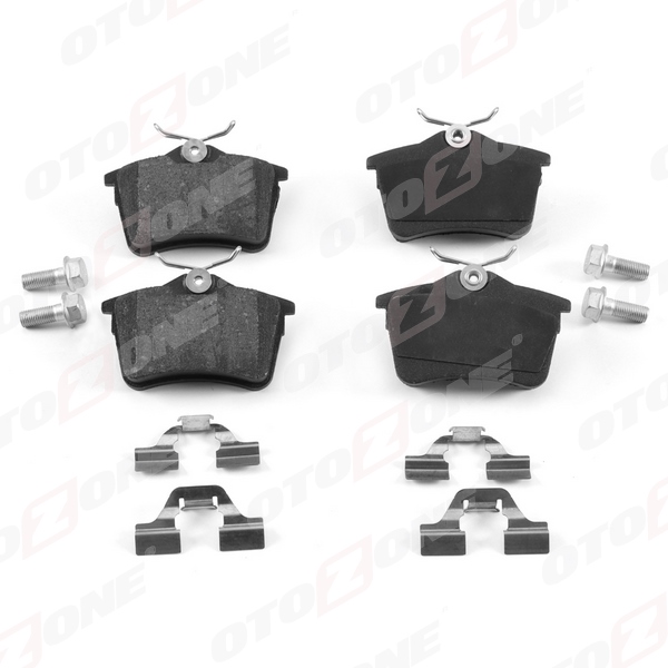 OTOZONE ARKA FREN BALATASI P307 00 09 P308 07 14 PARTNER 08 PARTNER TEPEE 08 BERLINGO 08 C4 04 16 1623180680-4254.14-4254.15-4254.29 OEM: 1623180680-4254.14-4254.15-4254.29 - OTOZONE FDA4006-R kodlu oto yedek parça görseli