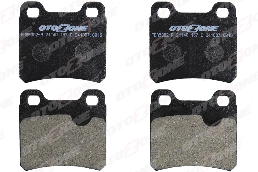 OTOZONE ARKA FREN BALATASI VECTRA A 88-95 ASTRA F 94-98 CALIBRA A 90-97 KADETT E 86-91 VECTRA B 96 OEM: 1605877-1605728-90485138-90297537 - OTOZONE FDA5002-R kodlu oto yedek parça görseli