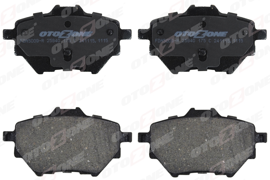 OTOZONE ARKA FREN BALATASI ASTRA L 21 COMBO E 18 GRANDLAND 17 MOKKA e 20 C4 18 C4 e 22 BERLINGO 18 PARTNER 18 RIFTER 18 508 18 308 II-III 13 3008 16 408 22 DS4 II 21 268mm / PROACE CITY 21 95525378-1678167980-1609000680 OEM: 95525378-1678167980-1609000680 - OTOZONE FDA5009-R kodlu oto yedek parça görseli