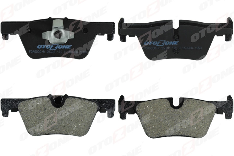 OTOZONE FREN BALATASI ARKA BMW F20 F30 F22 F32 F33 F34 F36 34216873093-34216850569-34218855013 OEM: 34216873093-34216850569-34218855013 - OTOZONE FDA6000-R kodlu oto yedek parça görseli