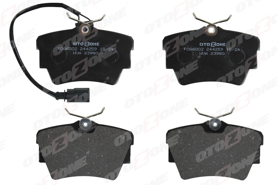 OTOZONE ARKA FREN BALATASI RENAULT TRAFIC II 06 TRAFIC III 15 OPEL VIVARO A 06 VIVARO B 15 7701054772-4414520-440607091R OEM: 7701054772-4414520-440607091R - OTOZONE FDA6002 kodlu oto yedek parça görseli