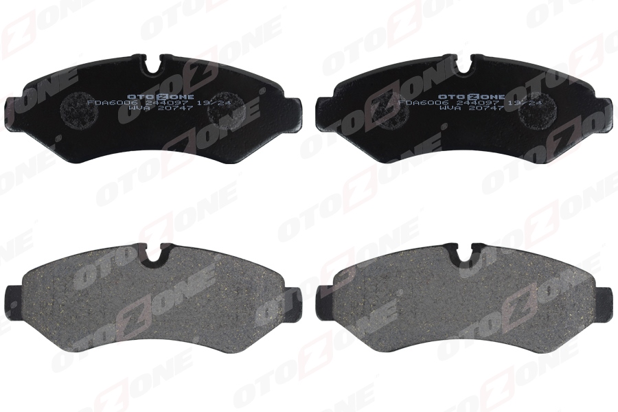 OTOZONE FREN BALATASI ARKA MERCEDES SPRINTER B907 B910 18 TEK TEKER OEM: A9104203700 - OTOZONE FDA6006 kodlu oto yedek parça görseli