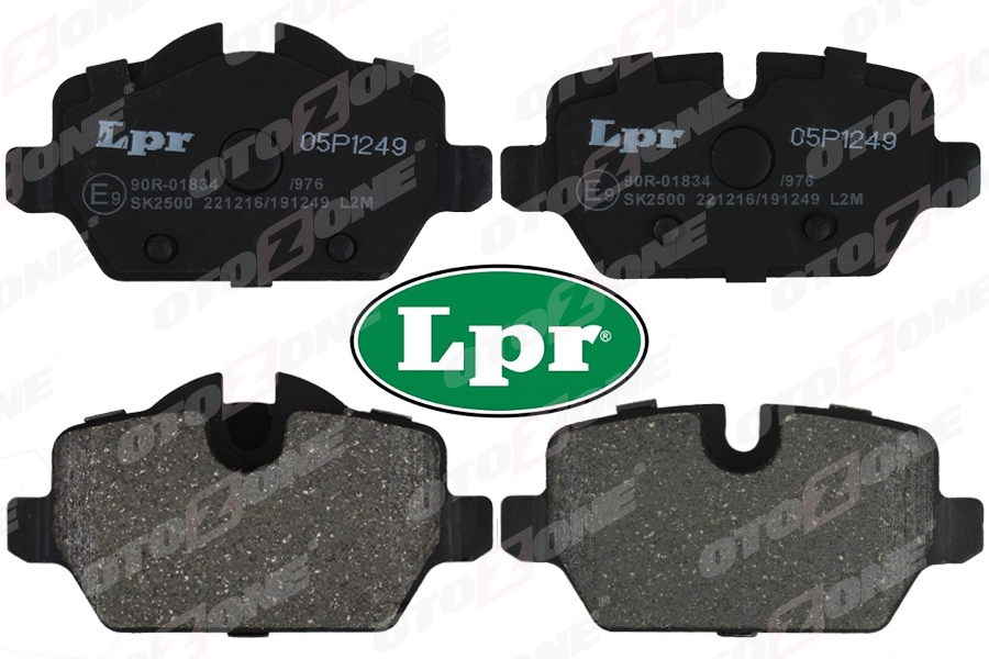 OTOZONE FREN BALATASI ARKA BMW E81 E87 E90 E92 OEM: 34216788183 - OTOZONE FDA6015 kodlu oto yedek parça görseli