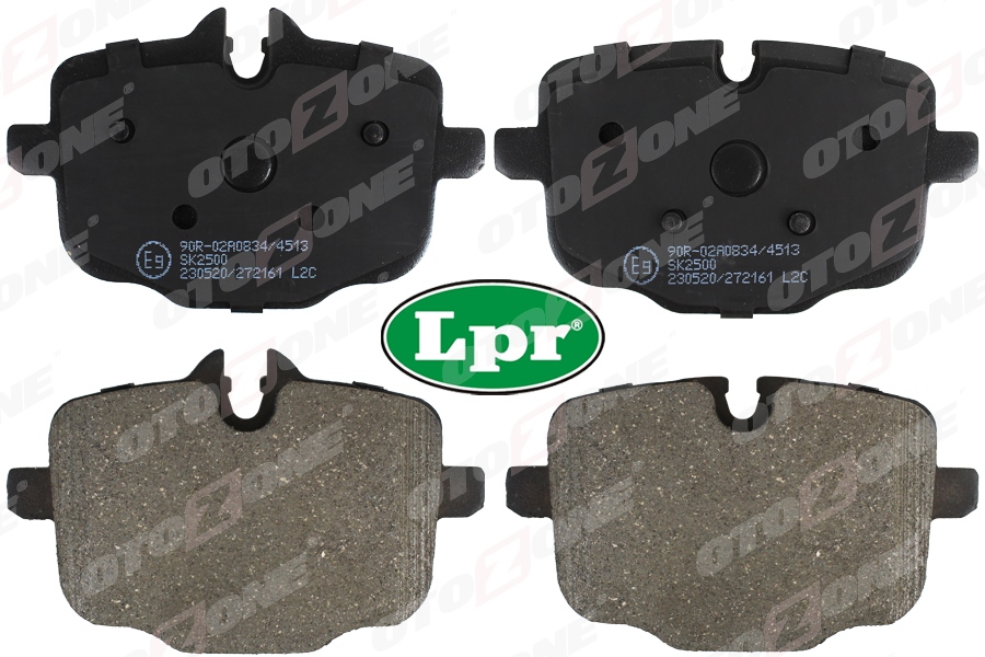 OTOZONE FREN BALATASI ARKA BMW G30 G38 G32 G11 G12 G16 G01 G02 G05 G06 G07 I20 34216870552 OEM: 34216870552 - OTOZONE FDA6020 kodlu oto yedek parça görseli