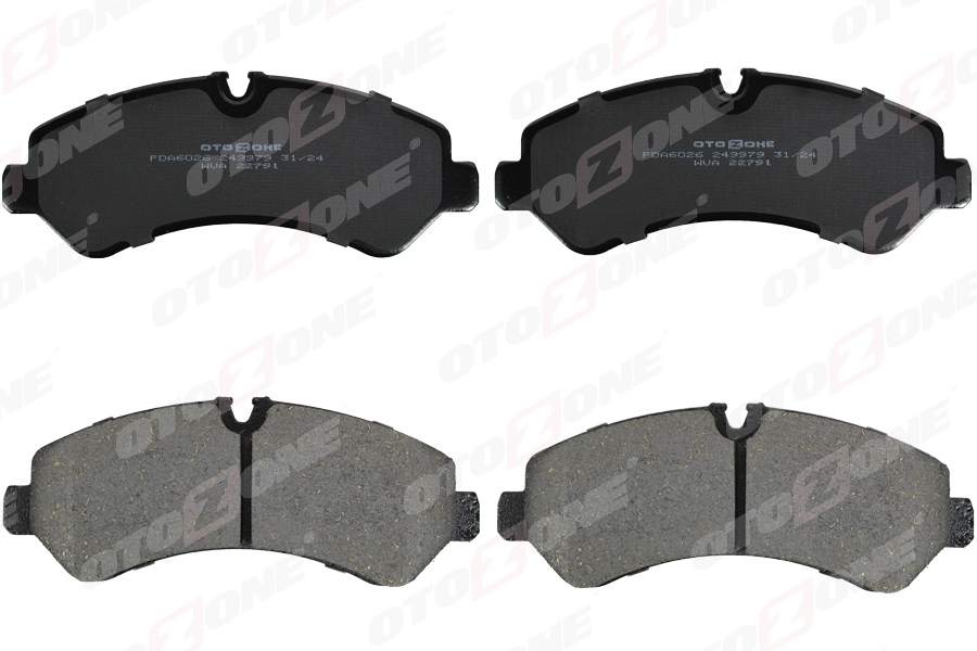 OTOZONE FREN BALATASI ARKA MERCEDES SPRINTER B907 18 OEM: A9074205201 - OTOZONE FDA6026 kodlu oto yedek parça görseli