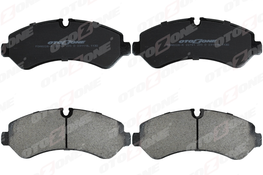 OTOZONE FREN BALATASI ARKA MERCEDES SPRINTER B907 18 OEM: A9074205201 - OTOZONE FDA6026-R kodlu oto yedek parça görseli