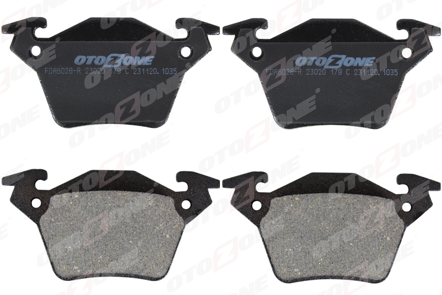 OTOZONE FREN BALATASI ARKA MERCEDES VITO W638 96 03 OEM: A0034200220 - OTOZONE FDA6028-R kodlu oto yedek parça görseli