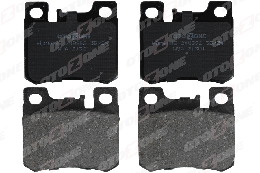 OTOZONE FREN BALATASI ARKA MERCEDES W202 W124 A0024200120 OEM: A0024200120 - OTOZONE FDA6035 kodlu oto yedek parça görseli