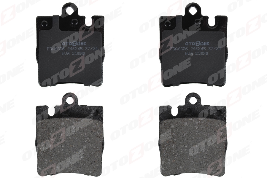 OTOZONE FREN BALATASI ARKA MERCEDES W203 CL203 C209 W210 R171 OEM: A0054201920 - OTOZONE FDA6036 kodlu oto yedek parça görseli