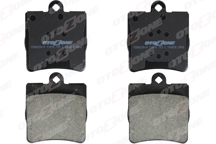 OTOZONE MERCEDES C-SERISI-CLK-SLK-CLC-SERISI ARKA BALATA OEM: 0004207904 - OTOZONE FDA6039-R kodlu oto yedek parça görseli