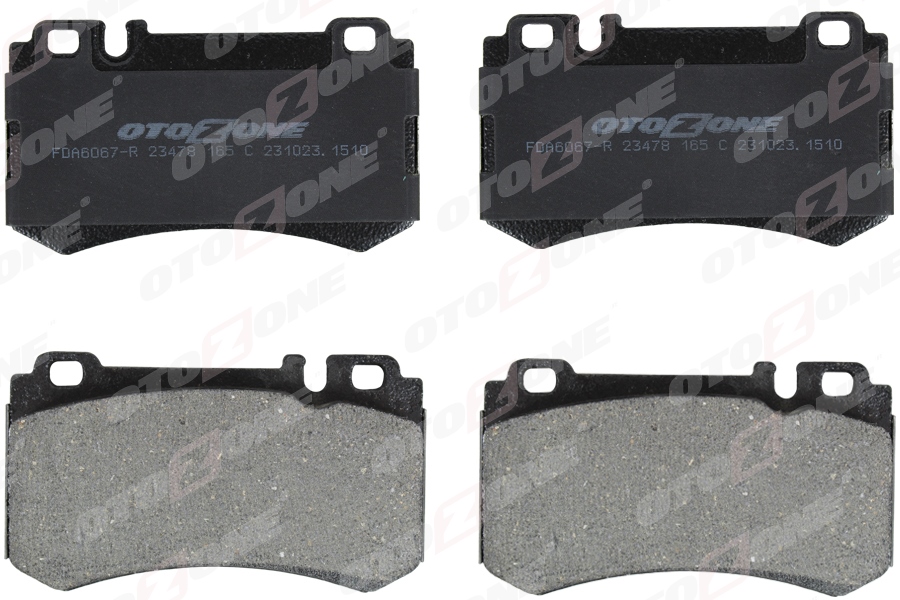 OTOZONE FREN BALATASI ARKA MERCEDES AMG C219 W211 W220 OEM: A0034209420 - OTOZONE FDA6067-R kodlu oto yedek parça görseli