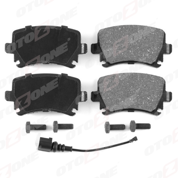 OTOZONE ARKA BALATA PASSAT-CC-CADDY-GOLF5-GOLF6-JETTA-A3-A6-LEON-OCTAVIA-SUPERB 04 CİVATALI FİŞLİ 3C0698451D-1K0698451G-4F0698451D OEM: 3C0698451D-1K0698451G-4F0698451D - OTOZONE FDA7001-R2 kodlu oto yedek parça görseli