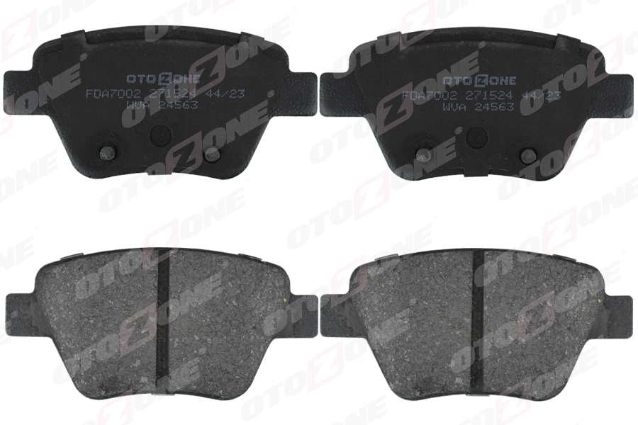 OTOZONE ARKA BALATA CADDY-GOLF6-JETTA-A3-OCTAVIA-SUPERB 10 GDB1841 5K0698451-5K0698451A-2K5698451 OEM: 5K0698451-5K0698451A-2K5698451 - OTOZONE FDA7002 kodlu oto yedek parça görseli