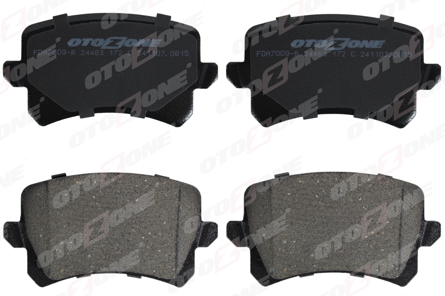OTOZONE ARKA BALATA CADDY-TIGUAN-PASSAT-A6-Q3 11 GDB1763 WVA 24483 105.5X56.4X17 MM 5N0698451-3C0698451FE-JZW698451G OEM: 5N0698451-3C0698451FE-JZW698451G - OTOZONE FDA7009-R kodlu oto yedek parça görseli