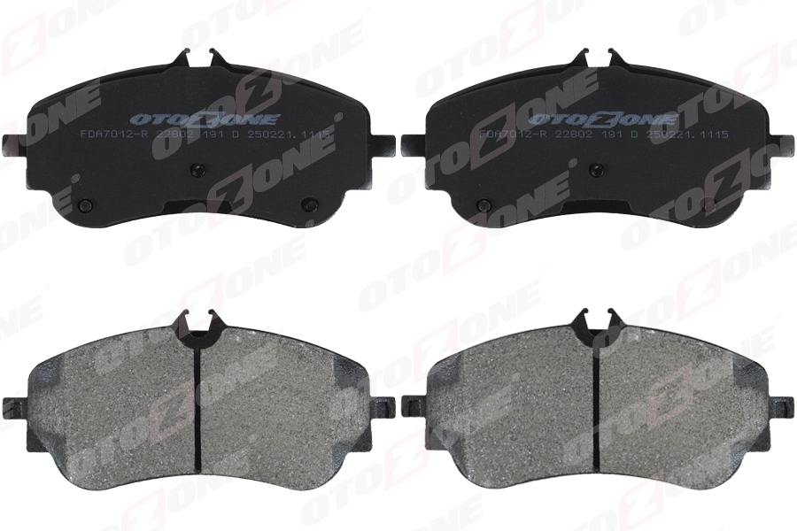 OTOZONE ARKA BALATASI AMAROK-CRAFTER 06/2016 > OEM: 2H6698451 - OTOZONE FDA7012-R kodlu oto yedek parça görseli