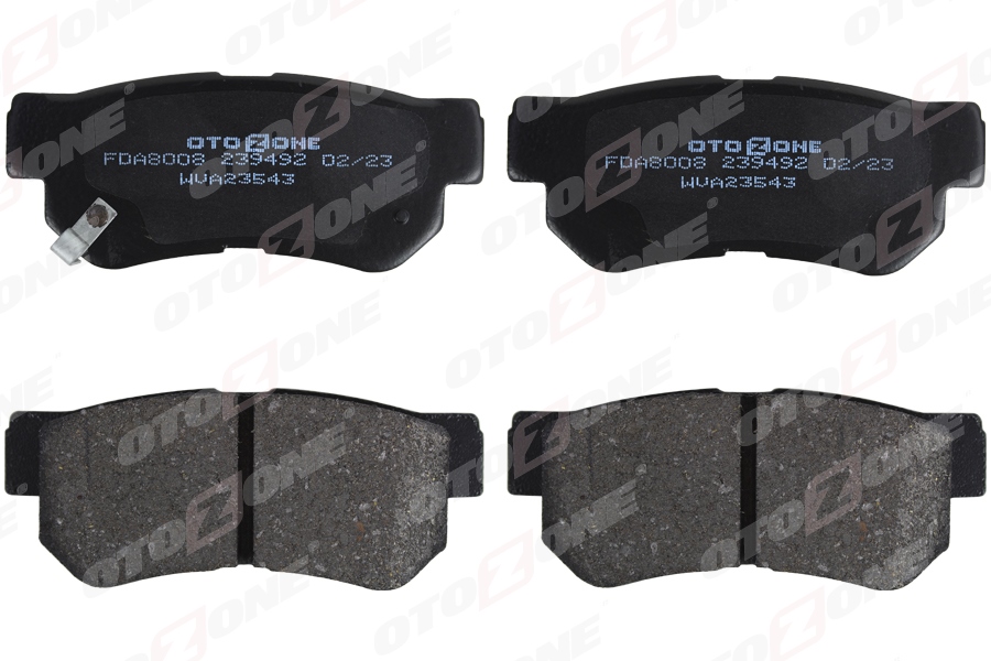 OTOZONE ARKA BALATA SONATA 01/05 MATRIX 1.8 01 GETZ 03 TUCSON 04 SANTAFE 01 GDB3284 5830226A30-583023KA30-5830239A40 OEM: 5830226A30-583023KA30-5830239A40 - OTOZONE FDA8008 kodlu oto yedek parça görseli