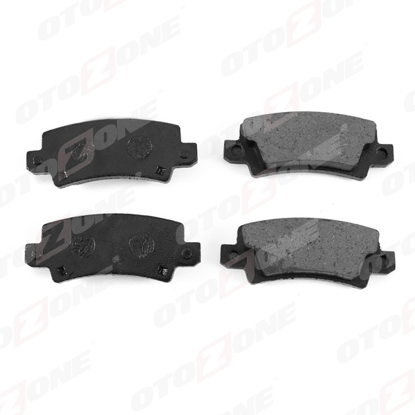 OTOZONE ARKA FREN BALATA TOYOTA COROLLA 1.4L 1.6L 4ZZ-FE 3ZZ-FE ZZE120 ZZE121 VVTi 02-06 / 1.4L 1NDTV NDE120 0446602070-0446602020-0446602160 OEM: 0446602070-0446602020-0446602160 - OTOZONE FDA9006-R kodlu oto yedek parça görseli