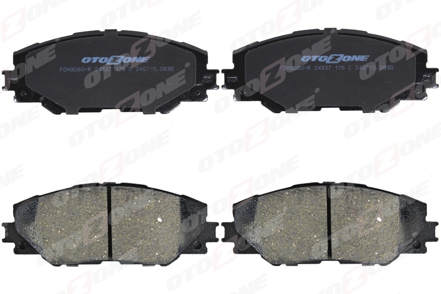 OTOZONE ARKA FREN BALATA HONDA HR-V 1.6L N16A3 İ-DTEC DİZEL RU8 kasa 15- 1.5L L15B İ-VTEC BENZİNLİ RU1 k asa 15- OEM: 43022T8MG00-43022T2JH01-43022T8MG02 - OTOZONE FDA9060-R kodlu oto yedek parça görseli