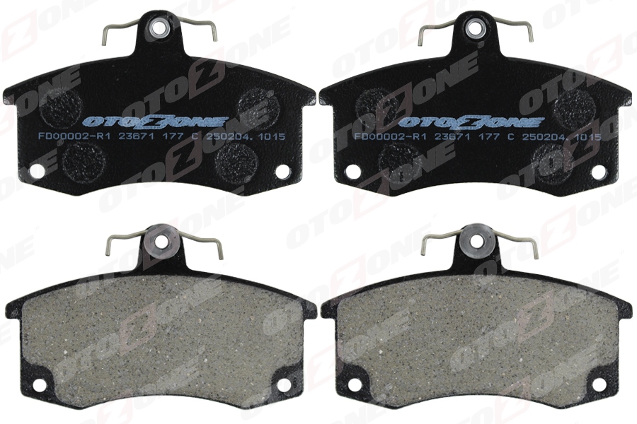 OTOZONE ÖN BALATA SAMARA 1.1-1.3-1.5 85-97 ÇİFT FİŞLİ 21083501089-WVA21170 OEM: 21083501089-WVA21170 - OTOZONE FDO0002-R1 kodlu oto yedek parça görseli