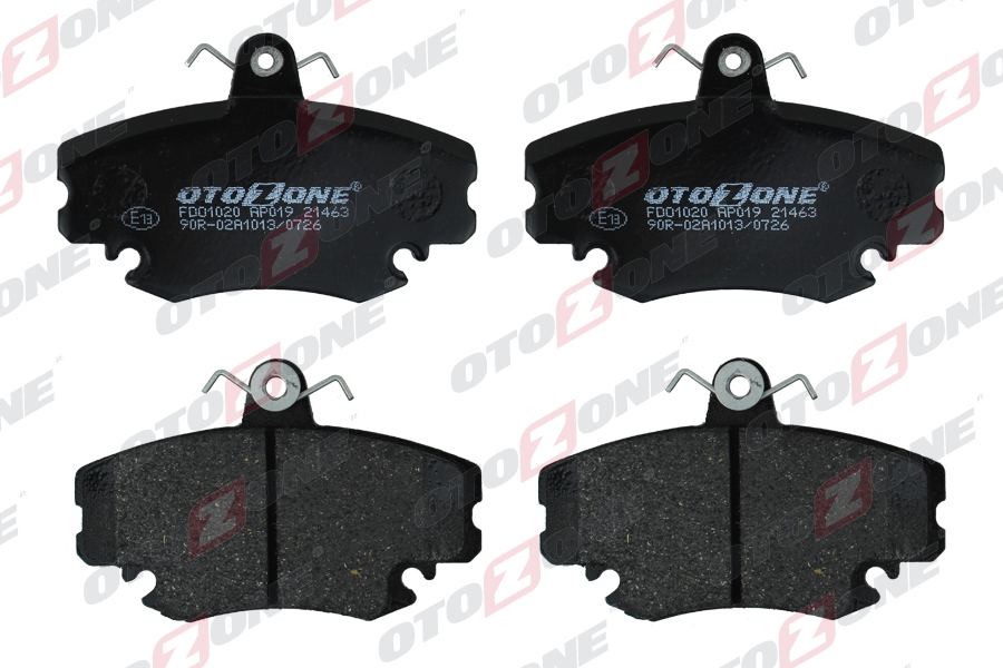 OTOZONE ÖN BALATA RENAULT R9-R19-R21-CLIO I-II-MEGANE I-TWINGO-LOGAN-SANDERO-SOLENZA GDB 400 7711130071-7701204833-WVA21404 OEM: 7711130071-7701204833-WVA21404 - OTOZONE FDO1020-1 kodlu oto yedek parça görseli