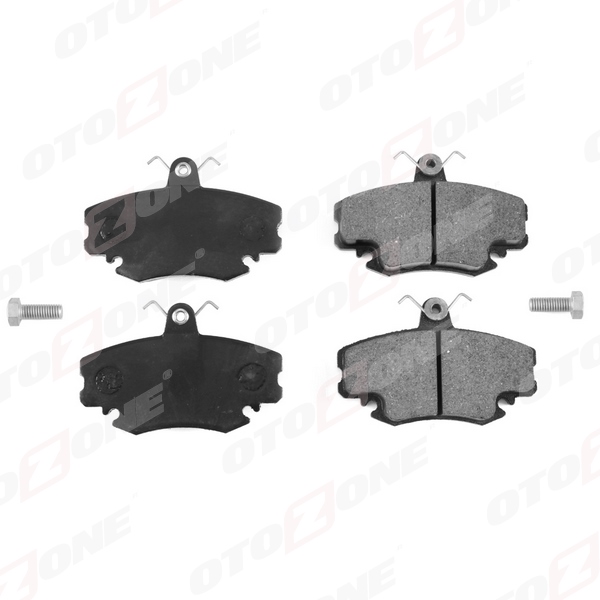 OTOZONE ÖN BALATA RENAULT R9-R19-R21-CLIO I-II-MEGANE I-TWINGO-LOGAN-SANDERO-SOLENZA CİVATA TAKIMLI 7711130071-7701204833-WVA21404 OEM: 7711130071-7701204833-WVA21404 - OTOZONE FDO1020-R kodlu oto yedek parça görseli