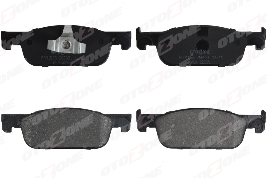 OTOZONE ÖN FREN BALATASI RENAULT CLIO IV 12 SYMBOL III 13 DACIA SANDERO II 13 LOGAN MCV II 14 LOGAN II 13 0.9TCe 1.0SCe 1.2 1.2TCe 1.5dCi 1.6 410605536R-410604682R OEM: 410605536R-410604682R - OTOZONE FDO1026 kodlu oto yedek parça görseli