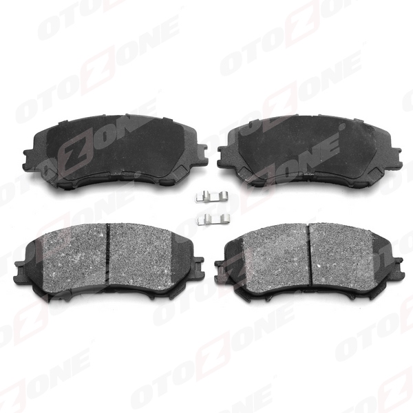 OTOZONE ÖN BALATA RENAULT KADJAR 15 KOLEOS II 15 NISSAN QASHQAI J11 13 X TRAIL III 14 410604EA0A-D10604CA0A-410601596R OEM: 410604EA0A-D10604CA0A-410601596R - OTOZONE FDO1030-R kodlu oto yedek parça görseli