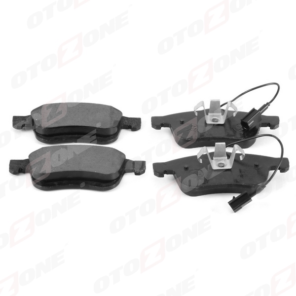 OTOZONE ÖN BALATA FIAT DOBLO III 10 OPEL COMBO 12 1.3D MTJ 1.4 1.6D MTJ 2.0D MTJ ÇİFT FİŞLİ OEM: 77364929-77365311-77365396-WVA24727 - OTOZONE FDO2002-R1 kodlu oto yedek parça görseli