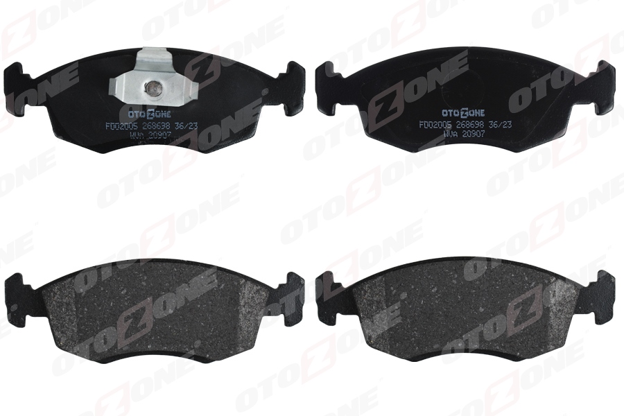 OTOZONE ÖN BALATA PALIO WEEKEND 96 ALBEA 01 DOBLO 00 GDB1443 9949125-77362180-WVA20907 OEM: 9949125-77362180-WVA20907 - OTOZONE FDO2005 kodlu oto yedek parça görseli