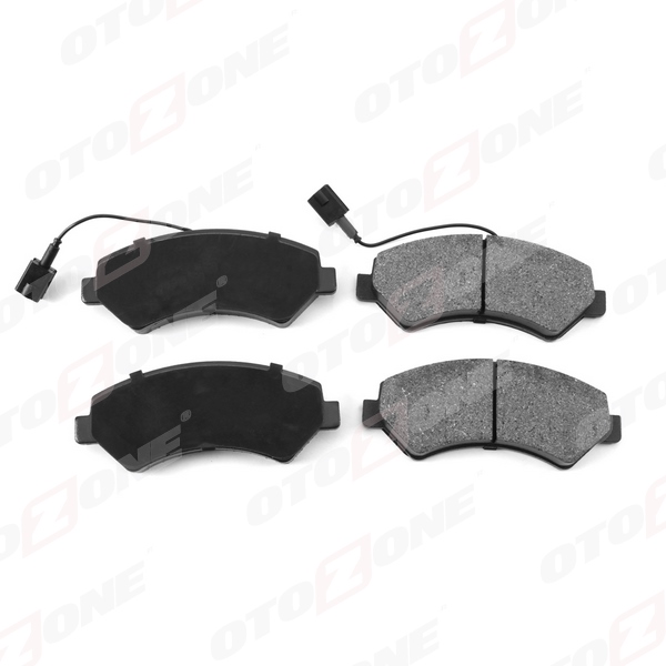 OTOZONE ÖN FREN BALATASI BOXER-DUCATO-JUMPER 06 16 ÇİFT FİŞLİ 1623842580-4254.63-4254.64-77366021 OEM: 1623842580-4254.63-4254.64-77366021 - OTOZONE FDO2006-R1 kodlu oto yedek parça görseli