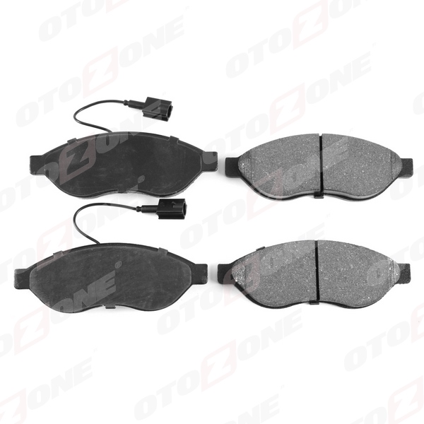 OTOZONE ÖN BALATA DUCATO 3-4-BOXER 3-4-JUMPER 3-4 06 11 16Q-20Q- KARSAN JEST TEK FİŞLİ OEM: 1612433980-4253.55-77364014-4253.58 - OTOZONE FDO2007-R kodlu oto yedek parça görseli