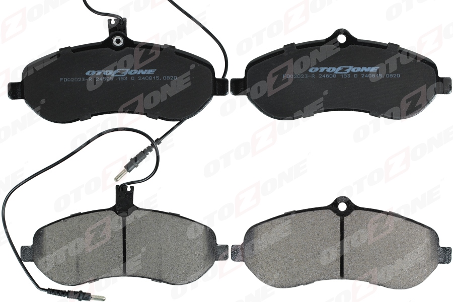 OTOZONE ÖN BALATA FİŞLİ EXPERT-SCUDO-JUMPY-1.6-2.0 MTJ 07 ABS SİZ GDB1718 OEM: 4253.64-4253.65-77364512-WVA24595 - OTOZONE FDO2023-R kodlu oto yedek parça görseli