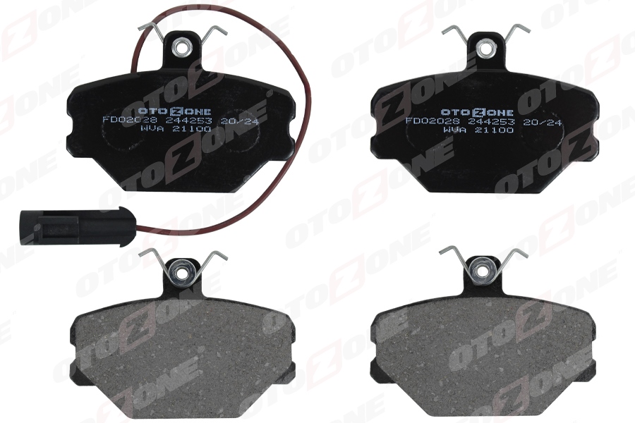 OTOZONE ÖN BALATA FİŞLİ TMPR-TİPO UNO 1.4-1.6 PANDA 85-04 5892330-793382-5888781 OEM: 5892330-793382-5888781 - OTOZONE FDO2028 kodlu oto yedek parça görseli