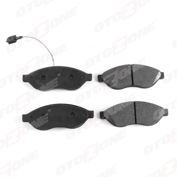 OTOZONE CITROEN JUMPER II FIAT BOXER II DUCATO III ÖN BALATA FİŞLİ 77368452 OEM: 77368452 - OTOZONE FDO2045-R kodlu oto yedek parça görseli