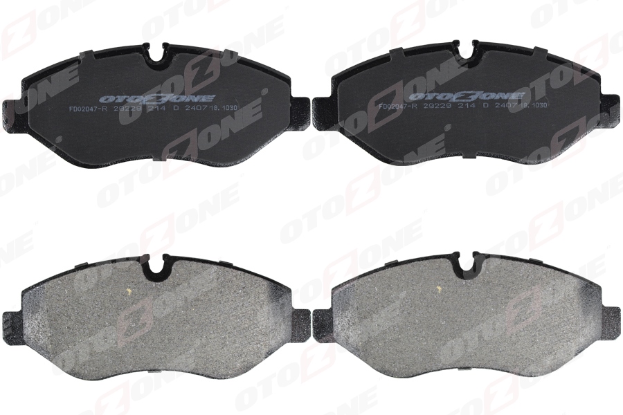 OTOZONE IVECO DAILY IV MİNİBÜS/DAILY ÖN BALATA CİVATA TAKIMLI OEM: 42561355 - OTOZONE FDO2047-R kodlu oto yedek parça görseli