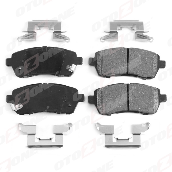 OTOZONE ÖN BALATA FIESTA VI 1.4-1.4TDCİ 1.6 TDCI 08 SWIFT 10 JUSTY 07 MAZDA II 07 SIRION 08 1550219-8V512K021AA-04465B1120 OEM: 1550219-8V512K021AA-04465B1120 - OTOZONE FDO3003-R1 kodlu oto yedek parça görseli