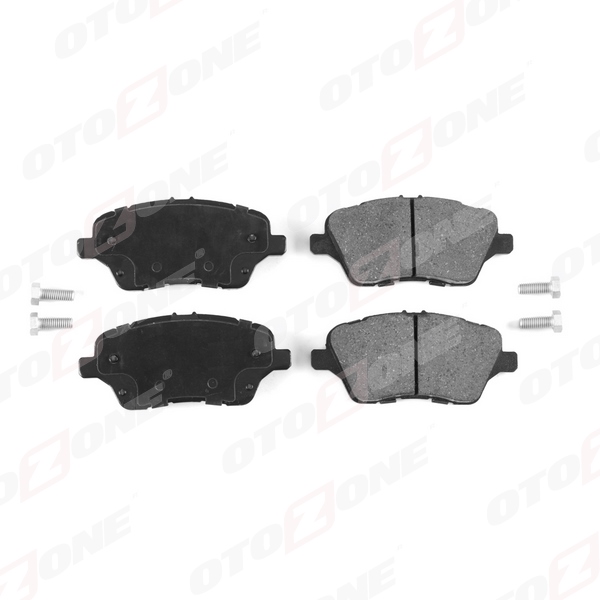 OTOZONE ON FREN BALATASI TRANSIT TORNEO COURIER 14 B MAX 14 CİVATA TAKIMLI MEAY1J2K021AA-AY112K021CA OEM: MEAY1J2K021AA-AY112K021CA - OTOZONE FDO3004-R1 kodlu oto yedek parça görseli