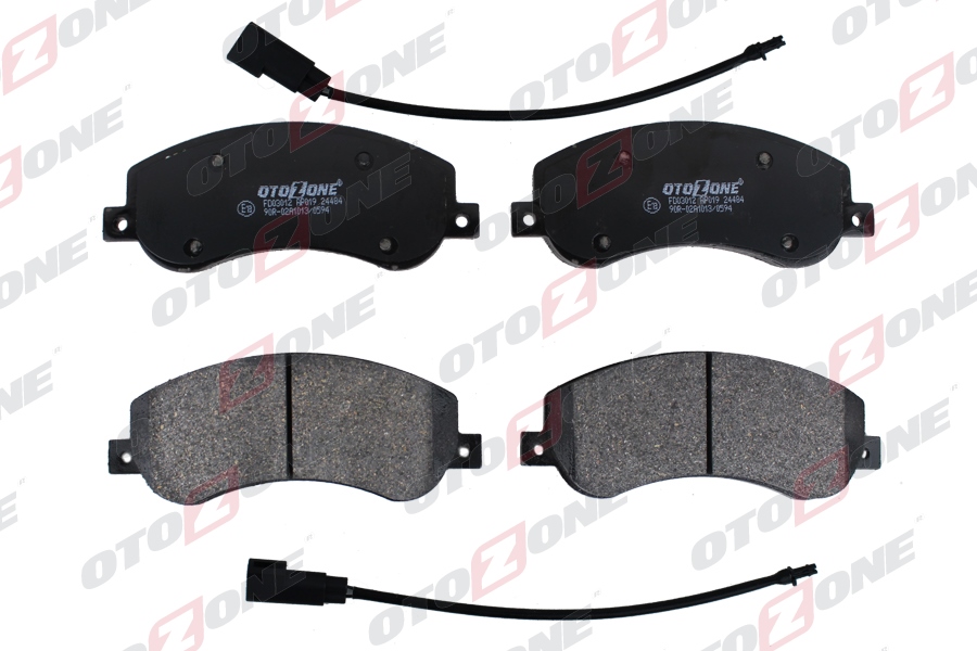 OTOZONE ON FREN BALATASI TRANSIT V348 06 14 A.CEKER 11 / VW AMAROK 2.0TDI 10 FİŞLİ GDB1724 OEM: 6C112K021B9A-1371402-2H0698151 - OTOZONE FDO3012 kodlu oto yedek parça görseli