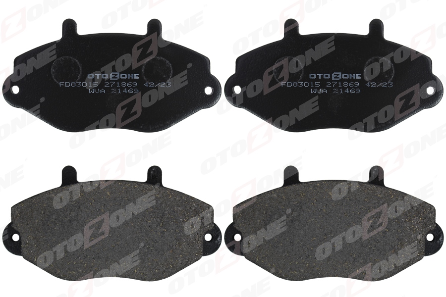 OTOZONE ON FREN BALATASI TRANSIT T15 93 00 OEM: 93VX2K021BB-1134159-6965580 - OTOZONE FDO3015 kodlu oto yedek parça görseli