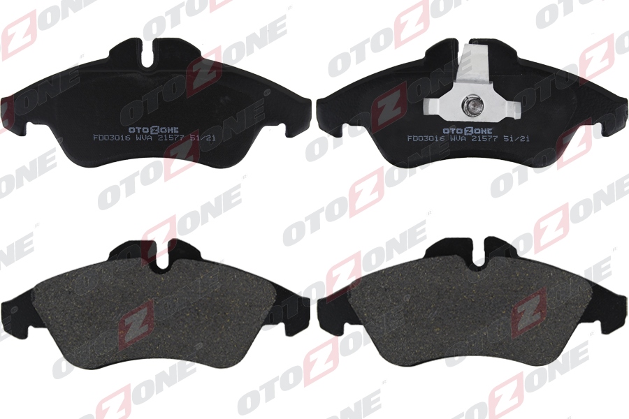 OTOZONE FREN BALATASI ON MERCEDES W638 B901 B904 . VW LT 28-35-46 OEM: A0024203920-2D0698151 - OTOZONE FDO3016 kodlu oto yedek parça görseli